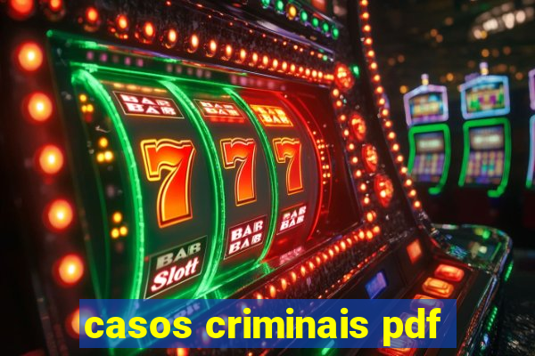 casos criminais pdf